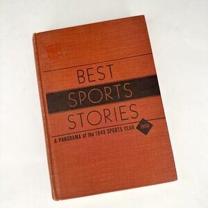 Best Sports‎ Stories Hardcover Panorama 1949 First Edition